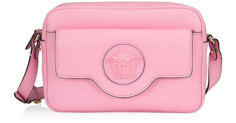 versace camera bag pink